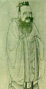 Gravure de Confucius